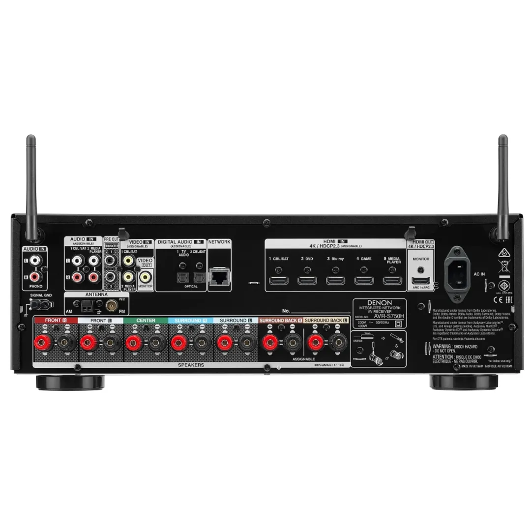 Denon AVR-S750H Surround Receiver | HiFi Klubben