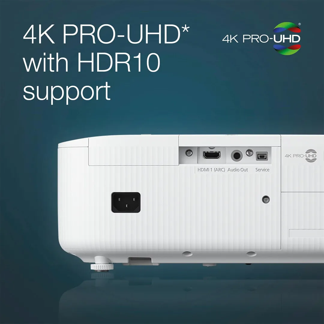 Epson EH-TW6250 – veelzijdige 4K-LCD-projector met Android TV