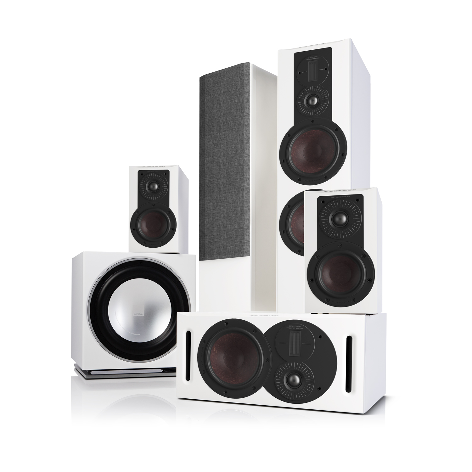 DALI OPTICON 6 Mk2 – 5.1 Speaker-set Hemmabiosystem