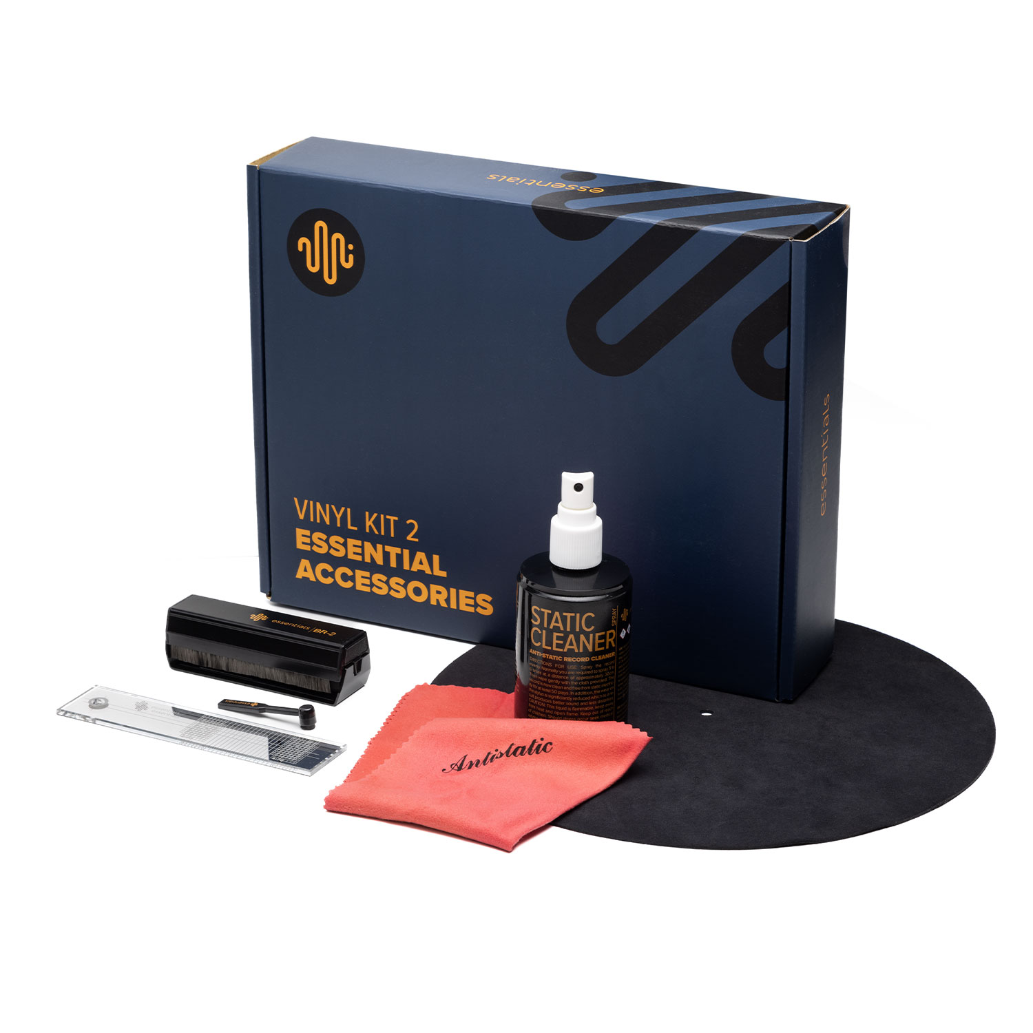 Essentials Vinyl Kit 2 Vedlikehold for platespiller - Platespiller - Vedlikehold
