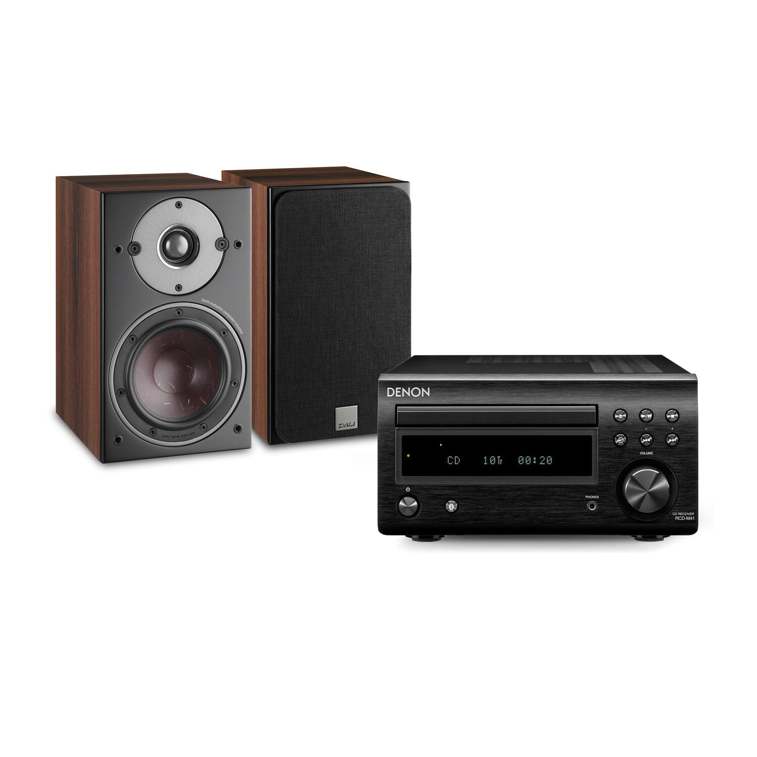 Denon RCD-M41 + OBERON 1 Stereoanläggning