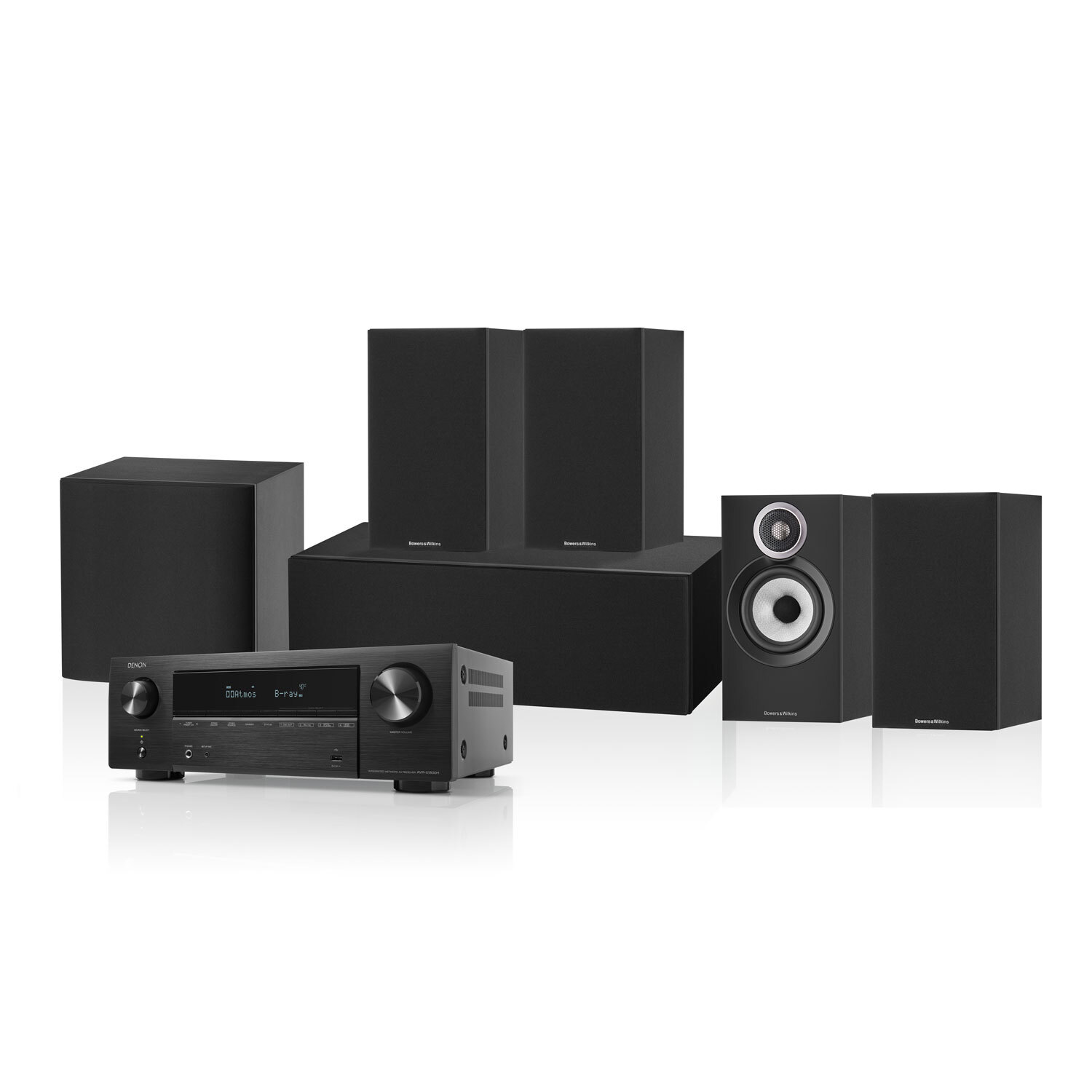 Denon 600-Series Surround Hemmabiosystem