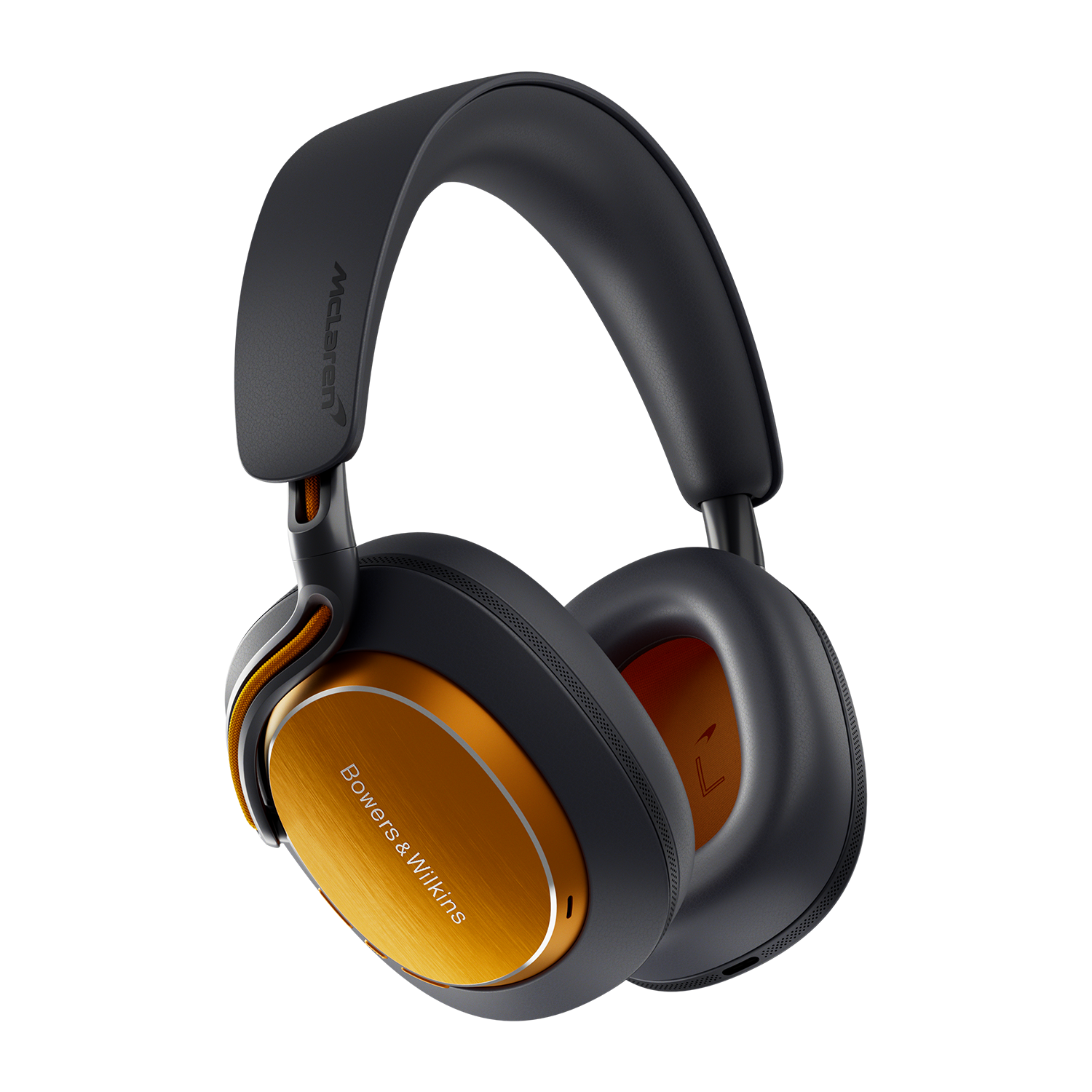 Bowers & Wilkins Px8 S2 McLaren Edition Trådlöst headset, McLaren Grey/Orange