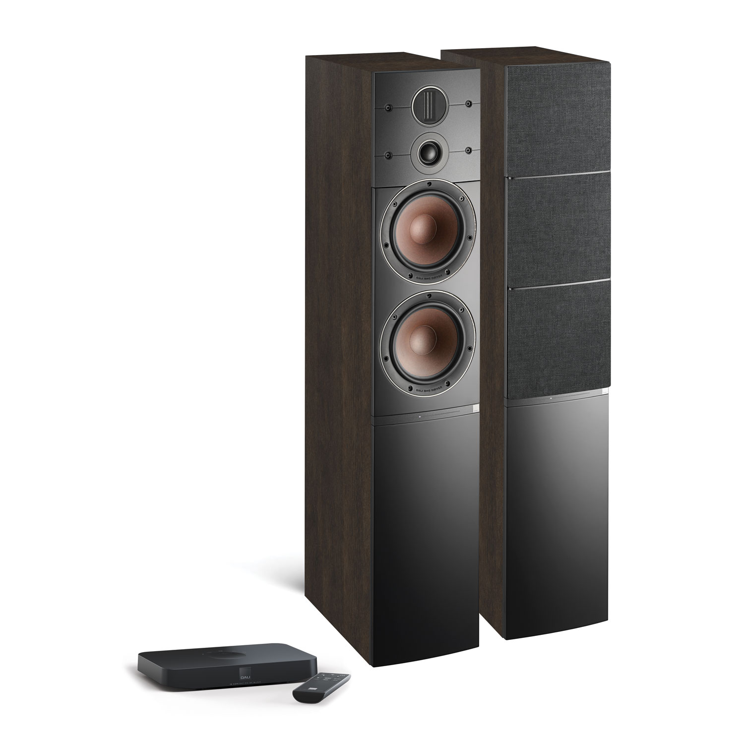 DALI Callisto 6 C & Sound hub Golvhögtalare – Aktiv