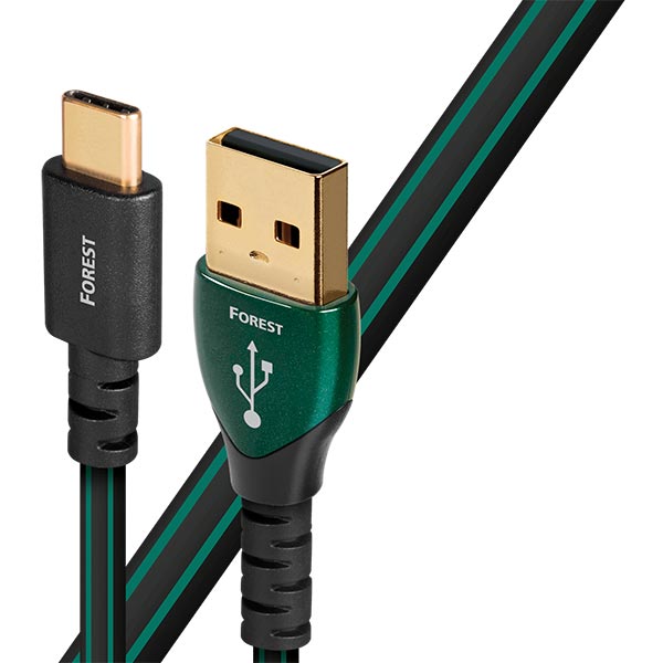 AudioQuest Forest USB-A to USB-C USB kabel - Kabler - Digitalkabel