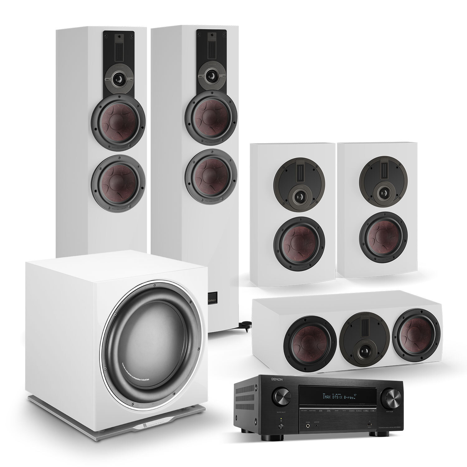 Denon RUBIKORE 6 5.1 Surround Sound Hemmabiosystem