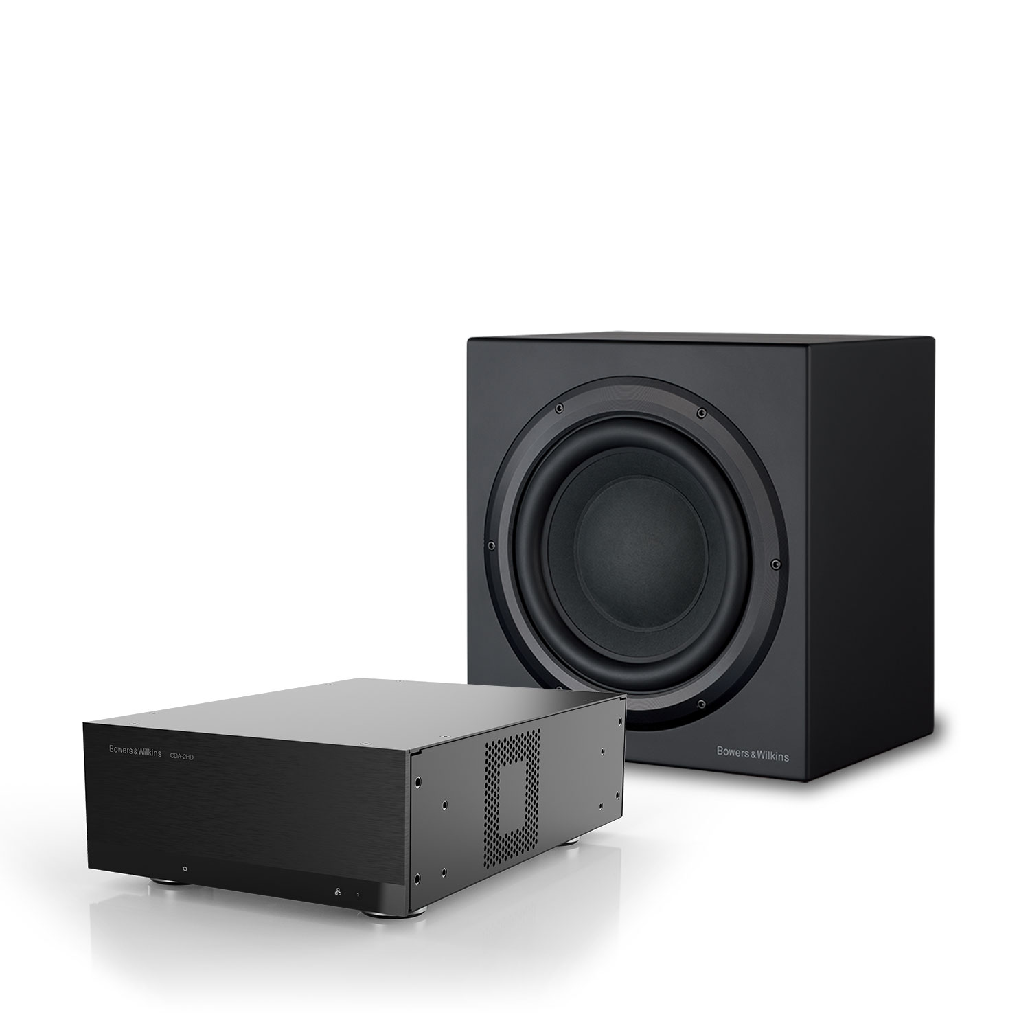 Bowers & Wilkins CT SW10 + CDA-2HD Installation system