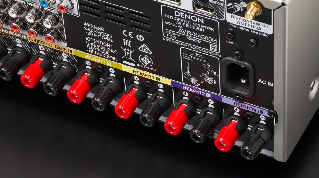 □◇○ DENON AVアンプ AVR-X4300H 動作・美品、リモコン付