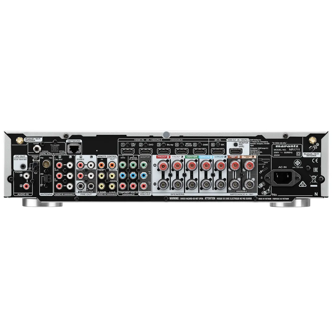 Marantz NR1711 – 7-Kanal-Surround-Sound, 8K und HDMI 2.1