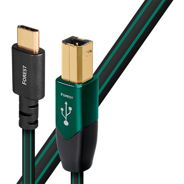 AudioQuest Forest USB-B to USB-C USB kabel - Kabler - Digitalkabel