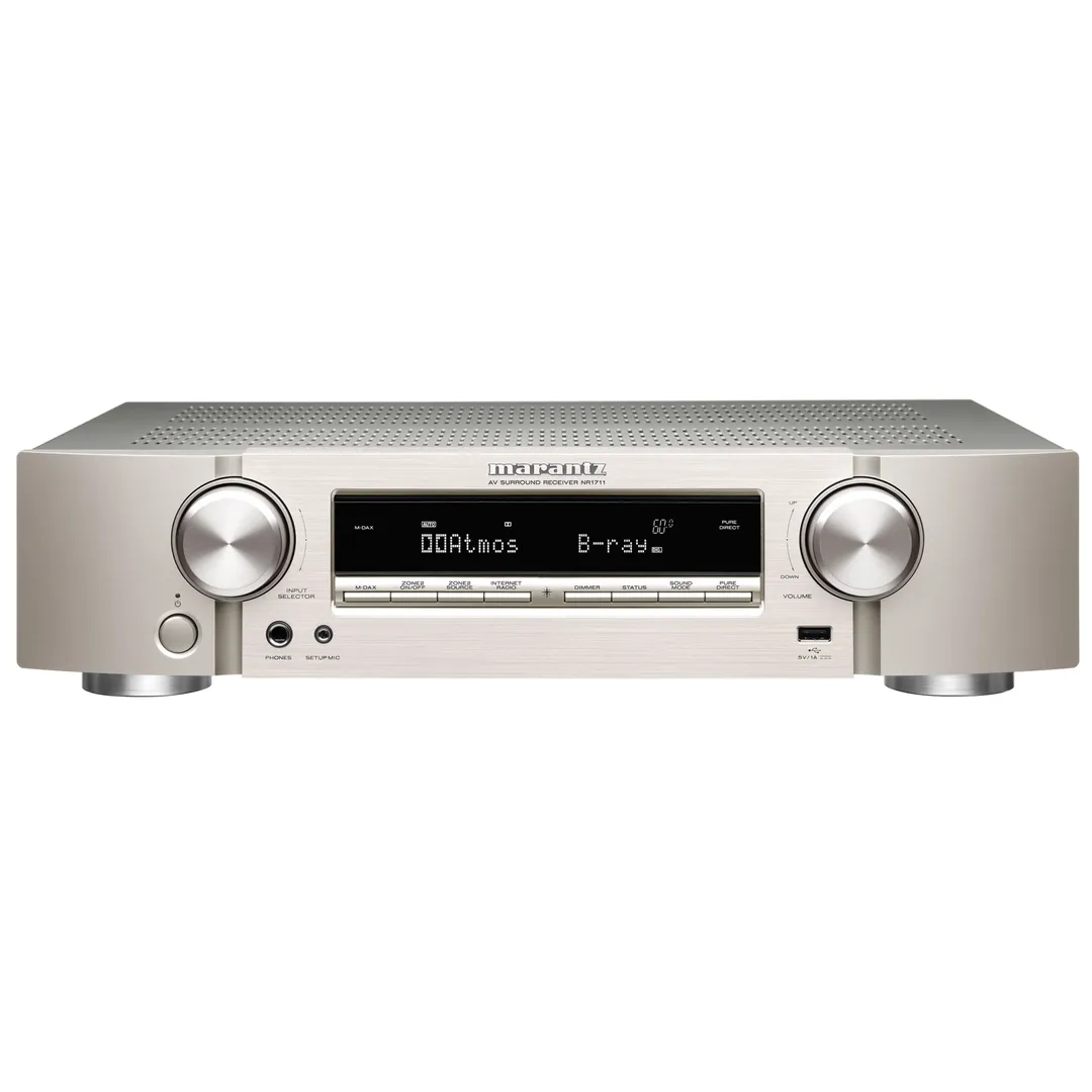 Marantz NR1711 – 7-kanaals surroundgeluid, 8K en HDMI 2.1